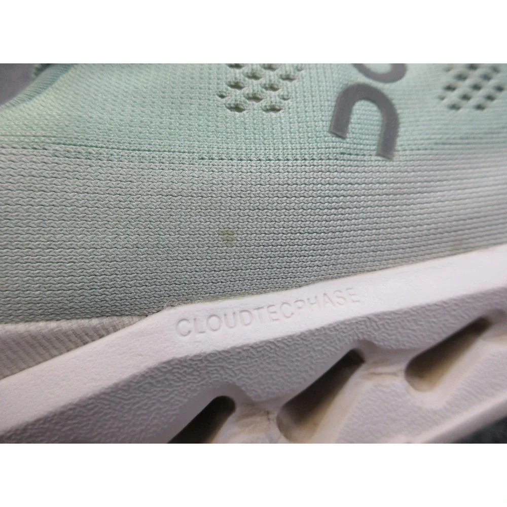 On Cloudsurfer Shoes Mens Size 11.5 Green Orange Running Road Trainers Athletic - Picture 15 of 16